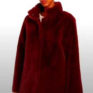 Velvet Spencer & Graham Mina Lux Faux Fur Jacket S